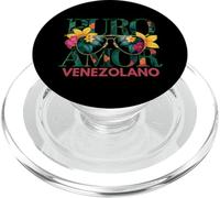 Puro Amor Venezolano Venezuelan Pride Quote Latin Heritage PopSockets PopGrip for MagSafe