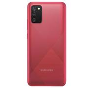 PURO Case for Galaxy A02s 0.3 Edition Nude Ultra-thin TPU, Red