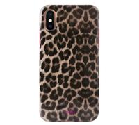 PURO Case for iPhone X / XS Series Glam Leopard Chic and Resistant, Brown