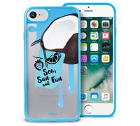 Puro Crystal Cover Coconut Hard-Case Protective Shell for Apple IPHONE 7 8 Se