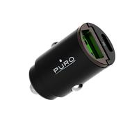 PURO Dual USB A C PD 30W Power Delivery Mini Car power supply