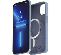 PURO Icon Silicone iPhone 14 Plus Case Compatible, Blue