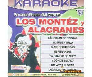 Puro Karaoke KP-12802 Montez / Alacranes Spanish CDG
