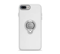 Puro PC+TPU Magnet Ring Case for Apple iPhone 6/6s/7/8 Plus - White