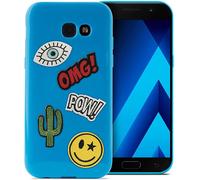 Puro TPU Case Patch-Mania +5 Sticker Protective Shell for Samsung Galaxy A5