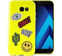 Puro TPU Case Patch-Mania +5 Sticker Protective Shell for Samsung Galaxy A5 2017