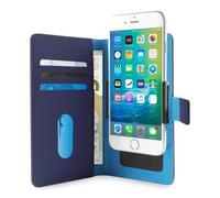Puro Universal Slim Wallet Booklet Flip-Case Protective Cover 360°Cases Blue L