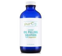PurO3 Ozonated Oil Pulling Solution - Organic Ozonated Coconut Oil Pulling for Teeth and Gums - Ozone Infused Oil Pulling Solution - Non-Toxic T