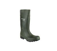 DUNLOP Purofort RigPRO - Unisex Full Safety Mid-Calf Short Waterproof Work Boots, Brown, Antistatic and Slip-Resistant Wellies with Steel Toecap for Outdoor and Industrial Use - EU47, UK12