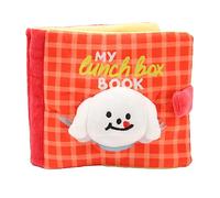 Purokise Dog Sniffing Book, Interactive Puzzle Toys Slow Feeding Brain Stimulating Cute Plush Cloth Foraging Mat for Puppy Training and Entertainment