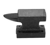 Purokise Iron Horn Anvil Bench Block, Portable Rugged Blacksmith Anvil Stable Workbench for Metalworking and Blacksmithing Jewelry Making