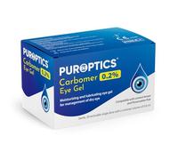 Puroptics Carbomer Eye Gel 0.2% in Single Dose Vial Protects The Cornea Against The Drying Out, Quick Acute Aid for The Dry Eyes, Preservative Free (30 Vials, 1, Count)