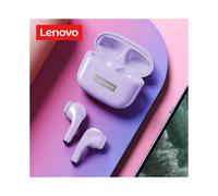 (purple) 100% Lenovo Official Thinkplus Wireless Headphones LP40 PRO Bluetooth 5.3 Tws Earbuds Long Battery Life Stereo Music Headset