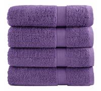 (purple, 100 x 150 cm/ 4 pcs) vidaXL Premium Sauna Towels Guest Bath Towel 10 pcs Gold 600gsm 100% Cotton