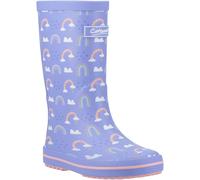 (Purple, 11 (Adults')) Cotswold Charlbury Rubber Multicoloured Wellington Boots