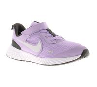 NIKE Revolution 5 Running Shoe,Lilac Metallic Silver Dk Smoke Grey,11 UK