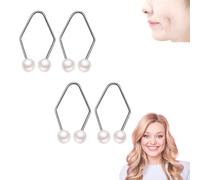 (Purple) 2pairs Dimple Makers - Dimple Trainer For The Face,natural Smile Trainer,develop Natural Dimples,facial Beauty Training Tool For Sleeping, Working, Re