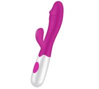 (purple) 30 Speeds Dildos Vibrator G-Spot Massager Sex Toy For Couple