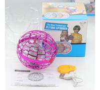 (Purple) 3Pcs Flynova Pro Flying Ball Boomerang Spinner Flyorb Fly Orb Magic Ball Drone Toys