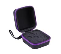 Purple 7 Slot 5ml Essential Oil Bottle Eva Travel Case