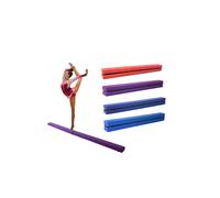 (Purple) 7FT Folding Gymnastics Balance Beam