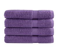 (purple, 80 x 200 cm/ 4 pcs) vidaXL Premium Sauna Towels Guest Bath Towel 10 pcs Grey 600gsm 100% Cotton