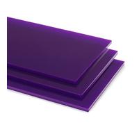 Purple 886 Cast Acrylic Sheet Panel Plastic Material Cut to Size (A3-297mm x 420mm, 3)