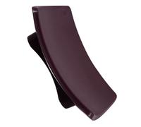 Purple ABS Bathroom Soap Dish Holder Curved Non Slip Base for Countertops | Smooth Surface, Easy Cleaning, Keeps Hand Soap Bars and Sponges Dry, Suitable for Kitchen Sinks and Vanity Areas