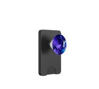 Purple Abstract Splash Gradient Modern Art Design PopSockets PopWallet for MagSafe