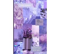 Purple Aesthetic Notebook Love Yourself Inspirational Journal Soft Matte Cover 100 Lined Pages Motivational Lavender Collage Journal for Women Teens and Students Gift for Self Love and Positivity