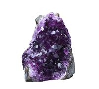 Purple Amethyst Quartz Crystal Cluster Geode Druzy for Feng Shui, Lucky Home Decor Spiritual Gifts,100~200g