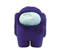 (Purple) Among Us Stuffed Toy Soft Plush Crewmate Figure Imposter Plushies Kids Gift
