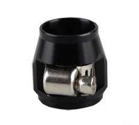 Purple AN8 Hose Clamp Direct Replace Oil Line(Black)