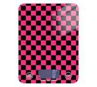 Purple and Black American Plaid Espresso food scale small 11lb/0.18oz, 5kg/5g LCD Display scale gram with 4 unit for Keto Meal Prep pesa para alimentos