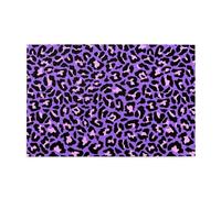 Purple And Pink Leopard Pattern, 1000 Pieces Jigsaw Puzzles, Wooden Jigsaw Family Game Wall Decor for Adults Teens