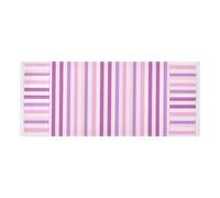 Purple and Pink Stripe Pattern lace edge Washer Dryer Top Cover with side bag reusable Washer and Dryer Covers for the Top Fits Most Washers or Dryers Fall Decor Halloween Decor 51.2x22in
