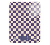 Purple and White American Plaid bariatric digital food scales 11lb/0.18oz, 5kg/5g LCD Display mini kitchen scale with 4 unit for Meal Prep Spices pesa digital para alimentos