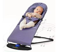 (purple ) Baby Bouncer Rocking Chair Durable Infant Swing