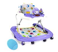 Purple Baby Walker Bouncer First Steps Push Along Activity Ride On Car Melody UK VOGREX Purple 1 Pack