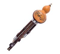 Purple Bamboo Hulusi Handmade Cucurbit Flute Play Professionally Gourd Flute Chinese Traditions Gourd Instrument For Beginners