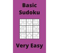 Purple Basic Sudoku Book, 9x9 Puzzles, 100 Pages, 5x8, Very Easy