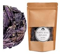 Purple Basil (Ocimum basilicum) 1 OZ (30g), Aromatic Italian, Armenian, Greek Heritage Variety - Naturally Caffeine-Free - Grown in Armenia - Ideal for Culinary Use, Teas & Infusions