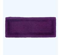 (Purple, Bath Mat Runner) Luxury Reversible Cotton Bath Mat