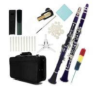 Purple Bb Clarinet Beginner For Adults With Hard Case Kit Clarinet(1set)
