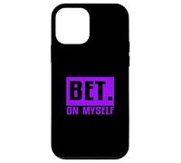 Purple BET On Myself Purple Graphic Case for iPhone 12 mini