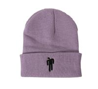 (Purple) Billie Eilish Beanie Blohsh Knit Hat Stretchy Cap