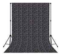 Purple Black Goth Spooky Photography Backdrop, Soft Background With Rod Pocket For Studio, Newborn Photos, Weddings & Video Backdrops - 5x7ft