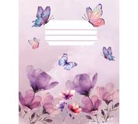 Purple Blossoms & Butterflies: A Composition Notebook
