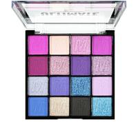Purple Blue Eyeshadow Palette, 16 Colors Glitter Shimmer Matte Smoky