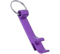 Purple Bottles Opener Keychain Aluminum Can Beer Openers Mini Aluminum Keychain Bottle Opener Beer Opener Mini Key Ring Bottle Opener for Home Pub Beers Lover Corkscrews Bar and Wine Tools